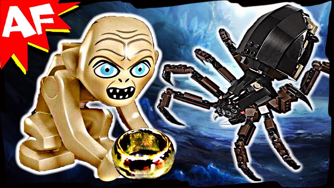 GOLLUM & Attacks 9470 Lego Lord of Rings Set Animated Review - YouTube