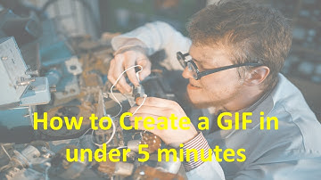 How to create a GIF in under 5 minutes using PowerPoint.