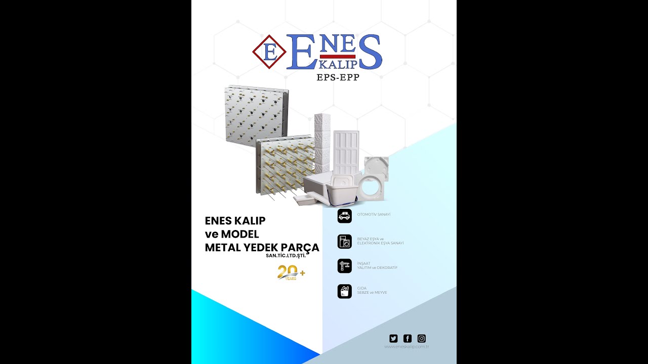 ENES KALIP EPS EPP MOLDS MANUFACTURER