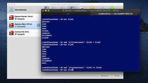 Comando sed - RedHat / Rocky Linux / Alma Linux / Oracle Linux / CentOS