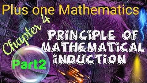 Plus one Mathematics. Chapter 4.Principle of Mathematical Induction.. Part 2..Live. Focus area