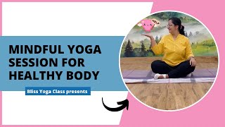 Mindful Yoga session Yoga for everyone #asana #armworkout