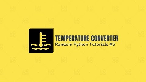 🐍🎶 Transform Your Python: Build a Temperature Converter with Keycap Sounds! (Python Tutorial #3) 🔊❄️