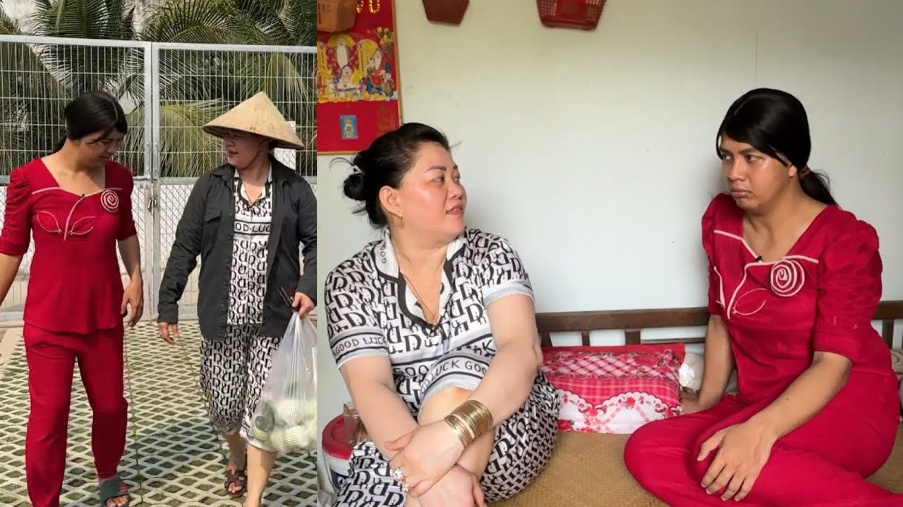 Chị Trang qua thăm Vợ thằng Sang | Đầy tháng con của con Liễu - Tập 386