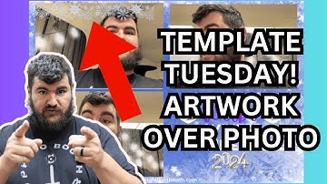 How to add artwork over the photos in LumaBooth - TEMPLATE TUESDAY EP. 1