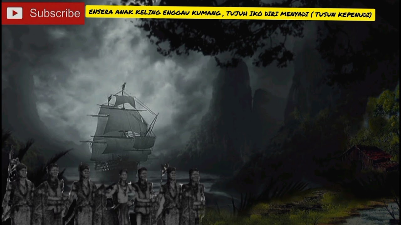 Ensera Anak Keling Enggau Kumang, Tujuh Iko Diri Menyadi (Tusun Kepenudi)