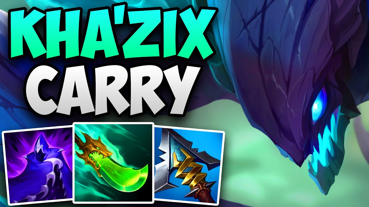 CHALLENGER JUNGLER CARRIES WITH BUFFED KHA'ZIX! | CHALLENGER KHA'ZIX JUNGLE GAMEPLAY | Patch 15.6