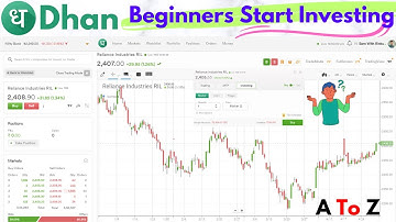 How To Buy & Sell Stock In Dhan Web | Dhan Web Explained - Complete Tutorial | Dhan Web