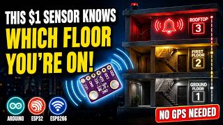 This Tiny Sensor Knows What Floor You're On! | BMP280 with Arduino, ESP32 & ESP8266