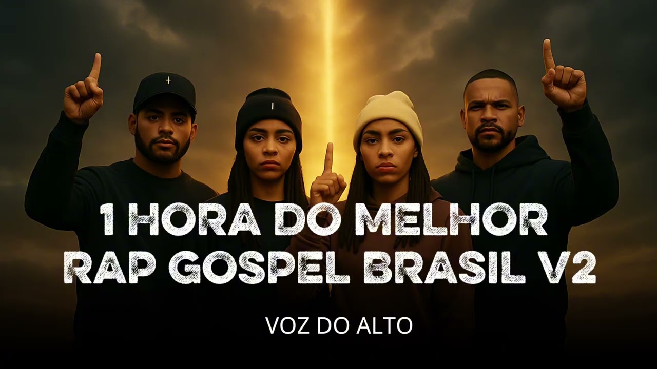 1 hora do melhor do Rap Gospel Brasil - volume 2  | Hip Hop 