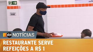 Programa Bom Prato serve mais de 3,2 milhões de refeições por ano em SP | SBT Notícias (21/02/22)