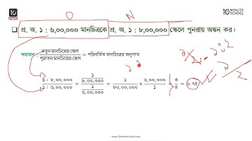 অধ্যায় ১০: ব্যবহারিক: মানচিত্র ও স্কেল - মানচিত্র সংকোচন [HSC]