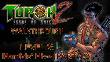 [LONGPLAY] Turok 2 Remaster Walkthrough - The Hive of the Mantids; Part 1 (HARD)