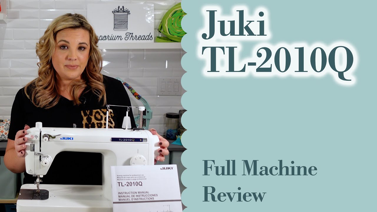 Sewing with the Juki TL2010Q 