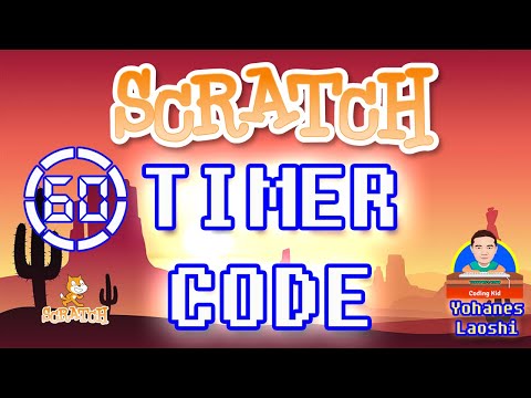 How to create a timer in Scratch | Scratch Tips | Easy Tutorial 100% | #ScratchTutorial No.11