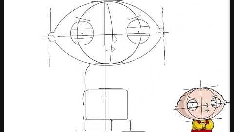 Family Guy characters drawn on MS Paint