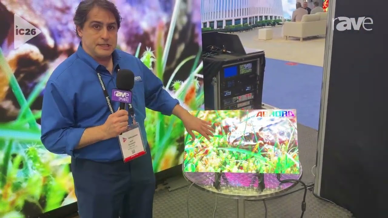 InfoComm 2026: Aurora LED Systems Exhibits AMBC-012COB COB Panel Series