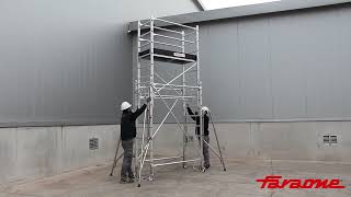 RAPIDO 160-S | Andamio de aluminio extensible con cuerda by Faraone Soluciones para trabajos en Altura 1,987 views 11 months ago 40 seconds