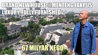 BRAND NEW HOUSE | MENTENG JAKPUS | LUXURY, FULLY FURNISHED | 67 MILYAR NEGO