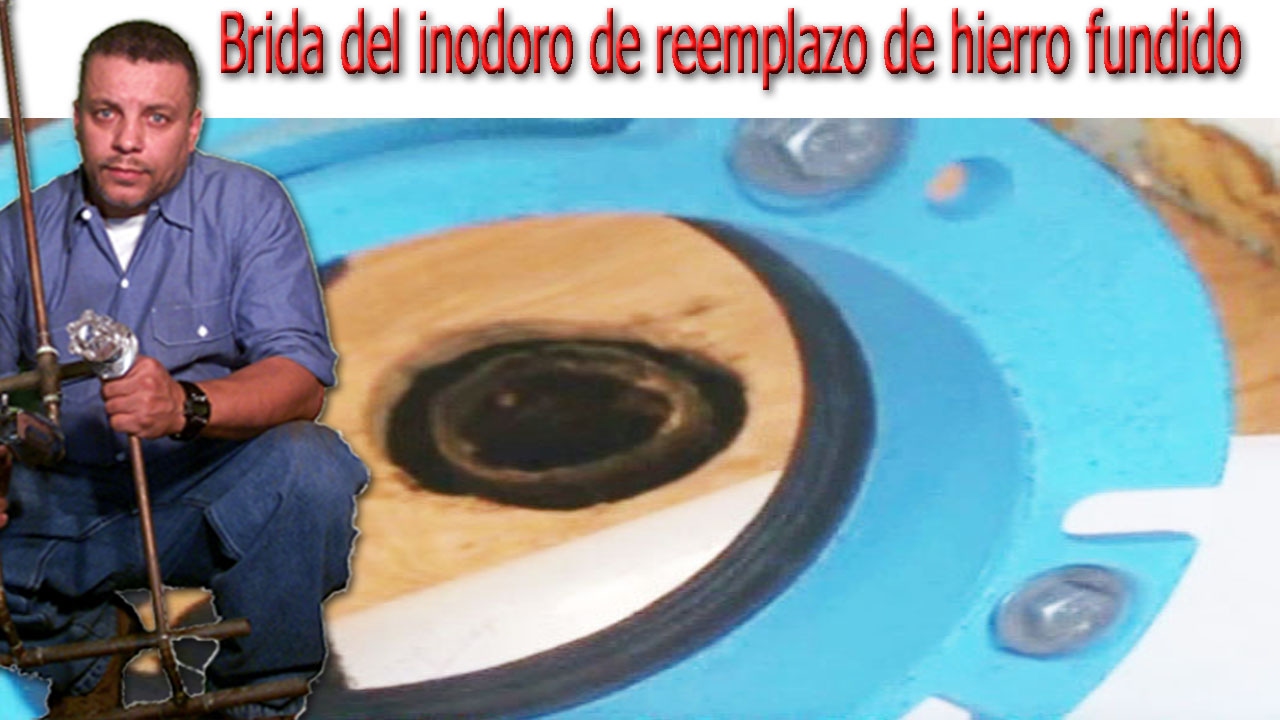 Brida del inodoro de reemplazo de hierro fundido