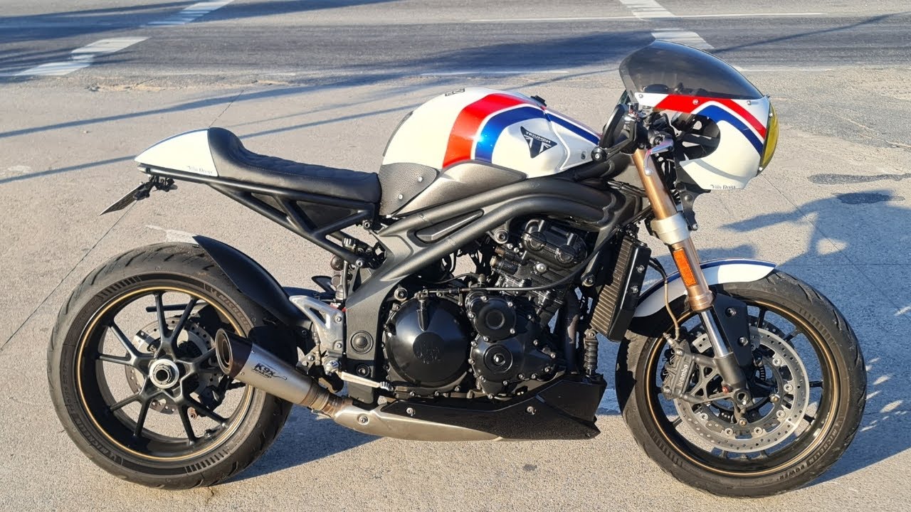 ヒデカズ Rodolfinho da Z- Testando Triumph Speed Triple 1050i CUSTOMIZADA