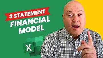Build a Dynamic 3 Statement Financial Model from Scratch!
