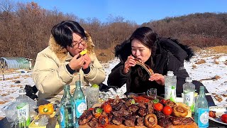 유튜브하는 여자랑 결혼한 개그맨의 처절한 현실 (ft. 영하14도 야외먹방..결국 이성 잃음)