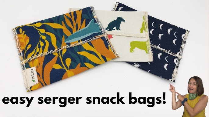 How to Make Reusable Snack Bags - Snack, Sandwich, and Gallon – Quiltd  Studios