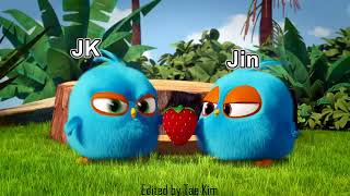 BTS as Angry Birds EP3 : The Last Strawberry
