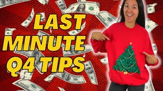 4th Quarter Reseller Tips for Last Minute Boost in Sales on Ebay & Poshmark by Hustle & Slow 329 views 1 year ago 6 minutes, 5 seconds