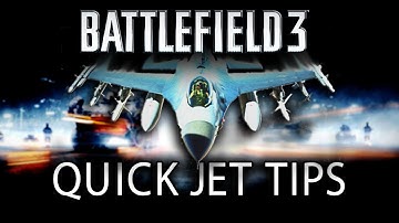 Quick Jet Tips - Ep.3 - Losing a Tail by Scissor Rolling (Battlefield 3)