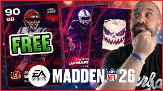 FREE 90 OVR King Of The Undercity Joe Burrow! How To UNLOCK NOW