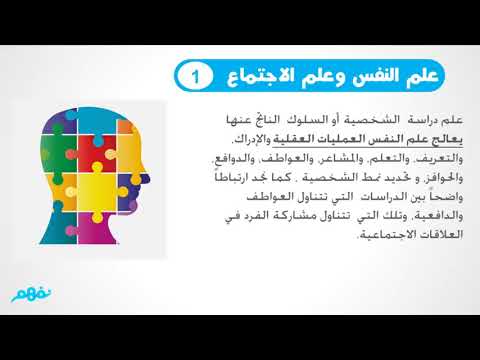 علاقة علم الاجتماع بالعلوم الأخرى علم النفس والاجتماع للثانوية العامة المنهج المصري نفهم