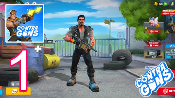 Contra Guns–3rd Person Shooter – Gameplay Walkthrough Part 1 – Battle (iOS, Android)