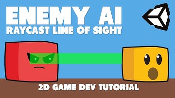 Enemy Line of Sight with Raycast - Unity 2D Game Dev Tutorial