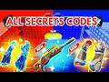 CRAZY RED VS BLUE FORTNITE CREATIVE RVB secret ALL SECRETS CODES, FLYING CODE TUTORIAL