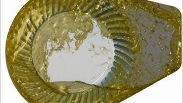 FlowVision - Gear Box Lubrication - Advanced VOF - Free Surface