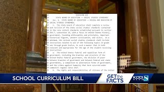 Bill makes changes to social studies standards
