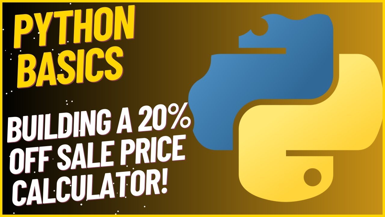 How to Calculate Discounts: Build a 20% Off Sale Price Calculator! 