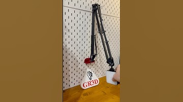 IKEA SKADIS LAMP TERTIAL MICROPHONE LANESPELARE #3dprinting #diy  #yuotube #3dprintinng #shorts