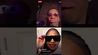 Nelly x Ashanti (Pregnant) Go Live x During New Years Party