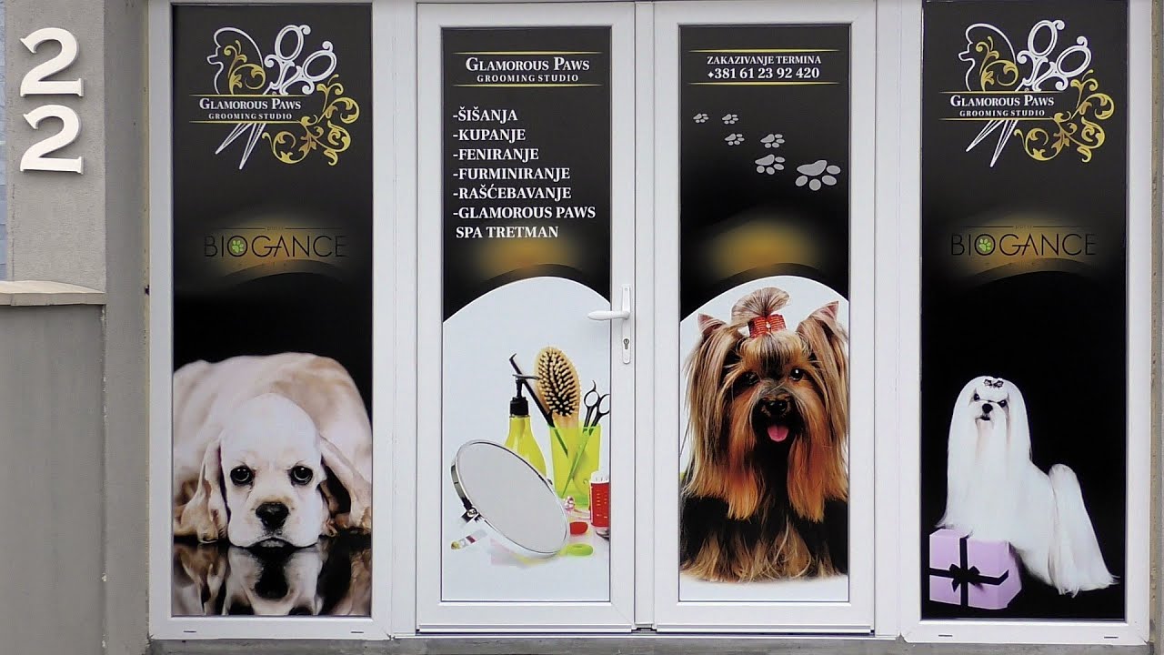 Glamorous Paws Grooming Studio REKLAMA (bojan svitac) YouTube