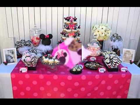  DIY  Minnie mouse party  decorations  ideas  YouTube 
