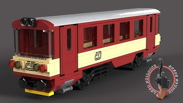 CZECH Lego TRAIN moc - FULL TUTORIAL