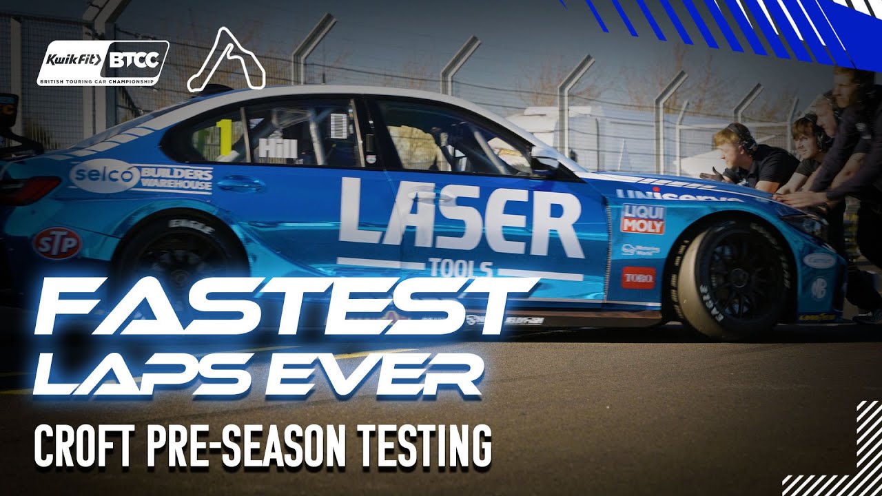 Sun Speed R&b SUN, SPEED & FASTEST LAPS EVER | Croft Pre-Season Testing - YouTube