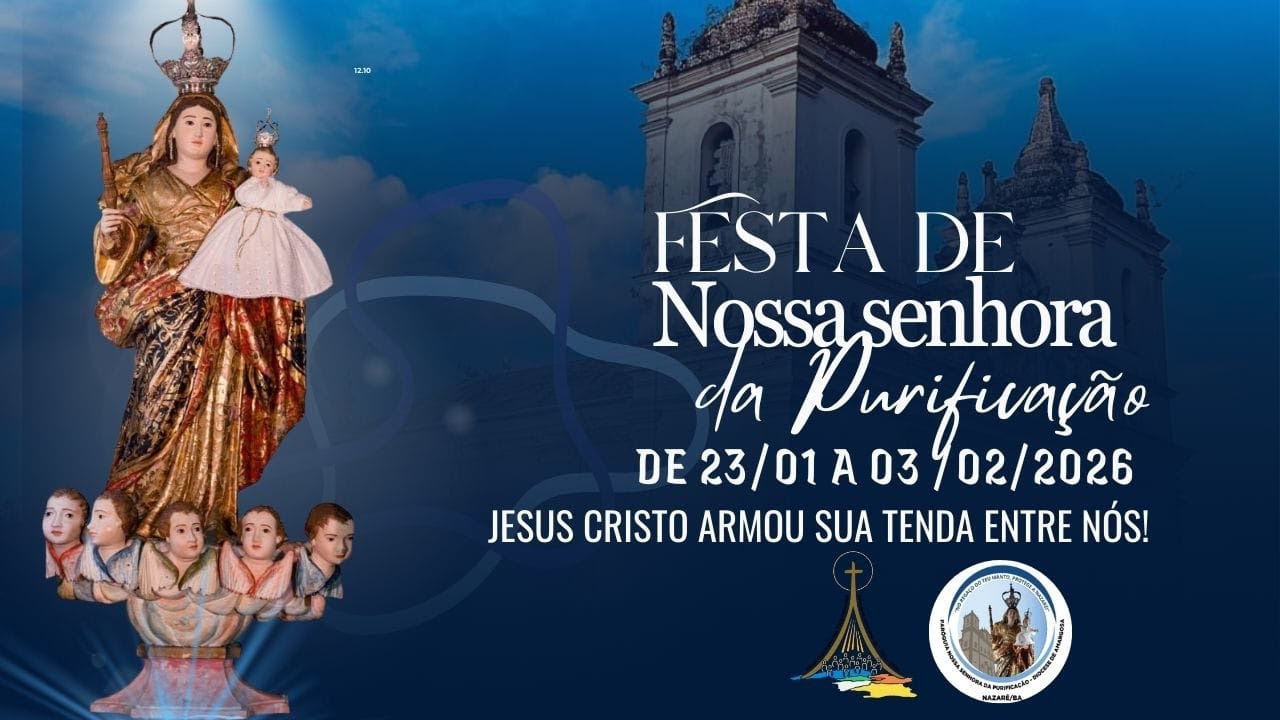 7º Noite do Novenário de Nossa Senhora da Purificação de Nazaré - 30/01/2026