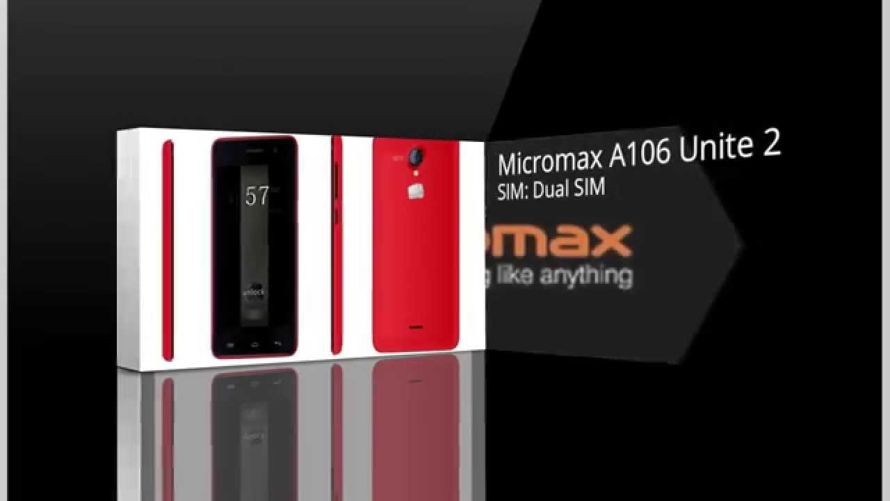 Micromax A106 Unite 2 Specs & Features - YouTube