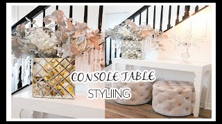 CHRISTMAS 🎄🌲 CONSOLE  TABLE STYLE IDEAS NOV2020🎄🌲 COLLABORATION