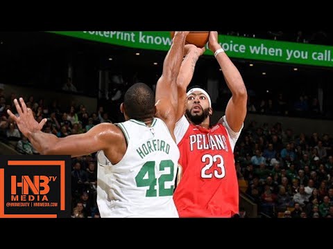 Boston Celtics vs New Orleans Pelicans Full Game Highlights / Jan 16 / 2017-18 NBA Season