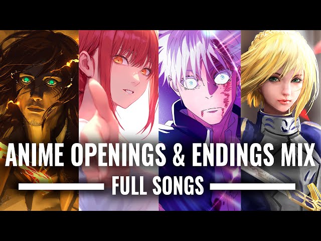 Anime Openings & Endings Mix [Full  Songs] class=